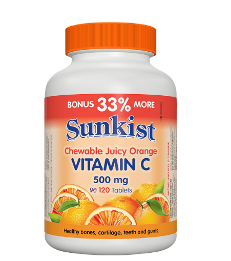 Picture of Sunkist Vitamin C 500mg - Orange - 90's