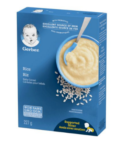 圖片 GERBER Stage 1 Rice Baby Cereal