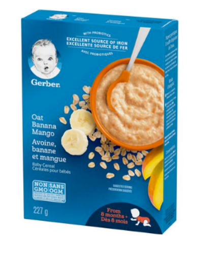 圖片 GERBER Stage 3 Oat Banana Mango Baby Cereal