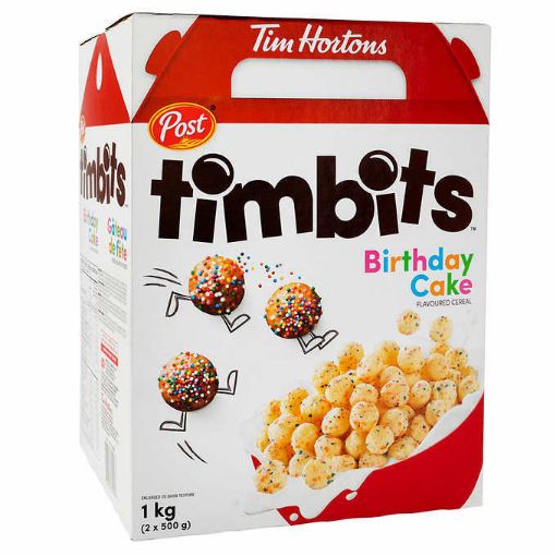 Picture of Post Timbits Birthday Cake Cereal, 1 kg