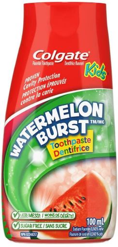 Picture of Colgate Liquid Gel 2-in-1 Kids Watermelon Burst Toothpaste And Mouthwash 100mL