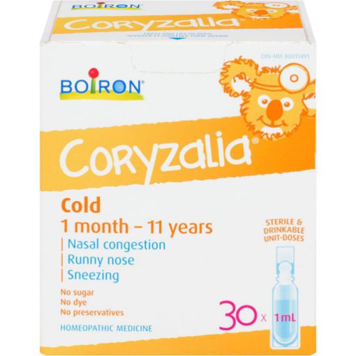 图片  Boiron Coryzalia  Cold   1 MONTH–3 YEARS 洗鼻水感冒液1-3岁 30mL