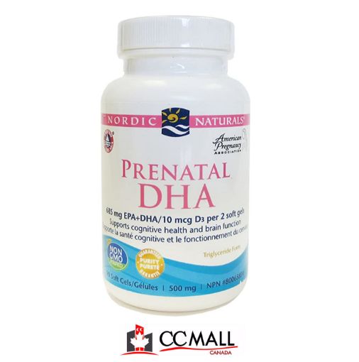 Picture of Nordic Naturals Prenatal DHA 500mg (Unflavoured) -90 Softgels