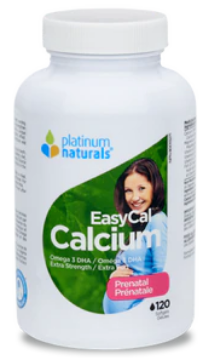 Picture of Platinum Naturals Prenatal EasyCal Calcium 120softgels