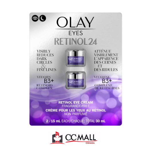 Picture of Olay Retinol24 Eye Cream, 2 x 15 mL