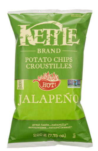 Picture of KETTLE CHIPS 220g Pepperoncini