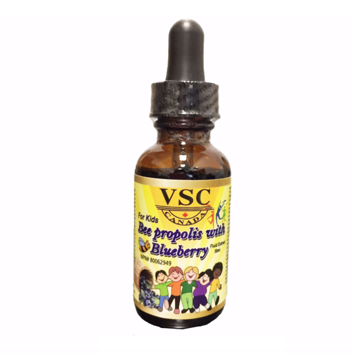 图片  VSC 儿童蓝莓味蜂胶滴剂 -30mL 