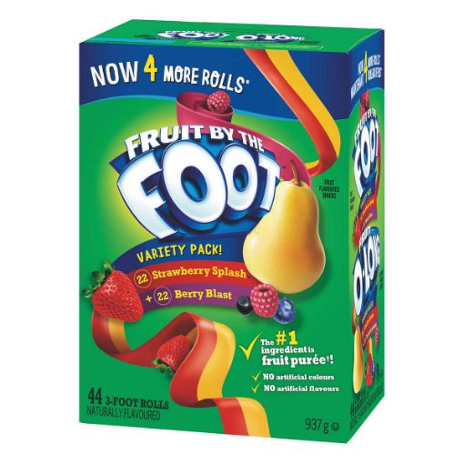 Picture of Fruit by the foot Variety Pack 44 3-foot rolls 937g 