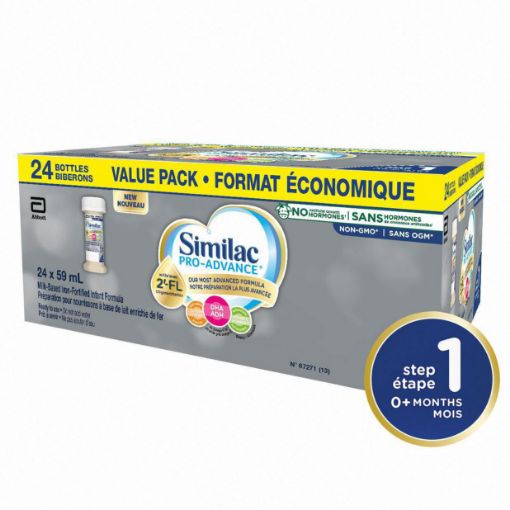 图片  Similac Pro-Advance® 白金一段婴儿配方即喝型水奶 0个月以上 24*59ml