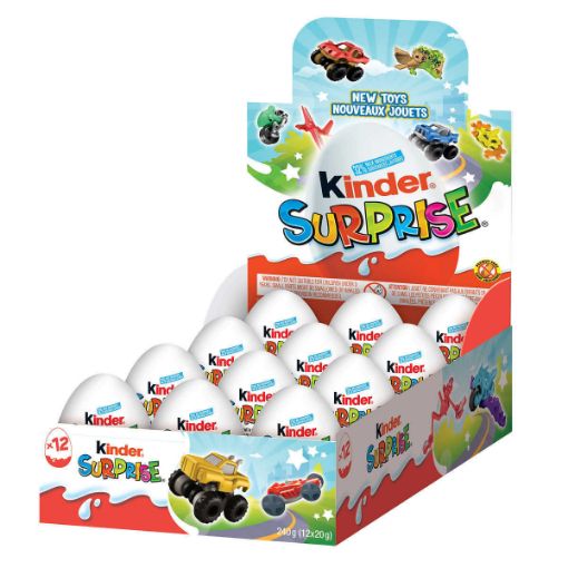 圖片 Kinder Surprise驚喜出奇蛋巧克力12 x 20 g