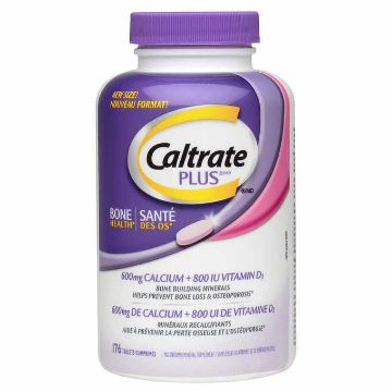 Picture of Caltrate PLUS Calcium Bone Health Supplement with 800 IU Vitamin D3 - 176ea