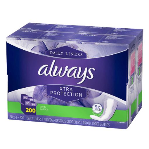 Picture of 【特价囤货】Always Dri-Liners Long Pantiliners Pack of 200