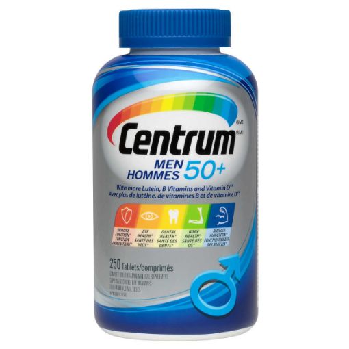 Picture of Centrum 50+ Multivitamin Supplement for Men - 250 Tablets