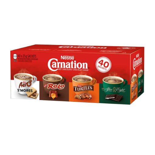 图片  Nestle Carnation 雀巢 热巧克力套盒 四种口味 40包