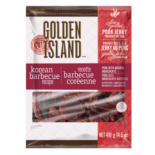 Picture of Golden Island Korean Barbecue Pork Jerky, 410 g