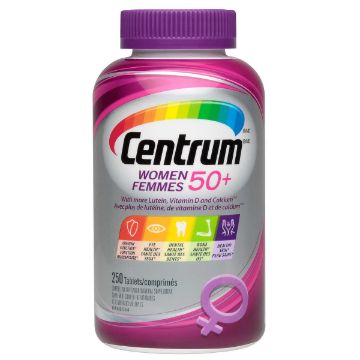 Picture of 【特价囤货】Centrum 50+ Complete Multivitamin Supplement for Women -250 Tablets