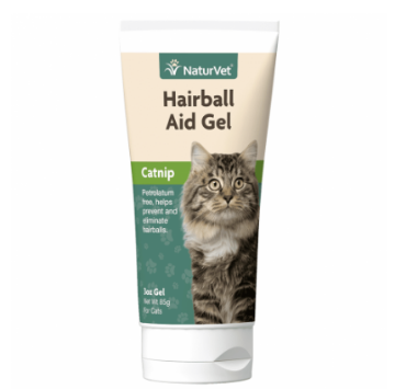 Picture of NaturVet Natural Hairball Remedy Gel Catnip 3oz