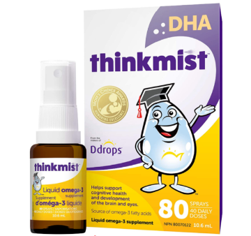 Picture of Ddrops Thinkmist DHA (80 Drops)- 10.6ml