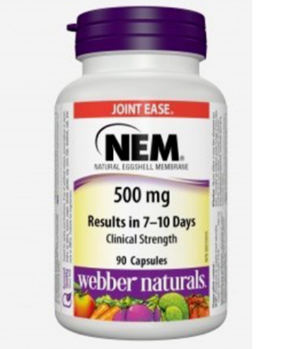图片  Webber Naturals NEM 天然蛋壳膜关节炎90粒(7天显效临床验证)