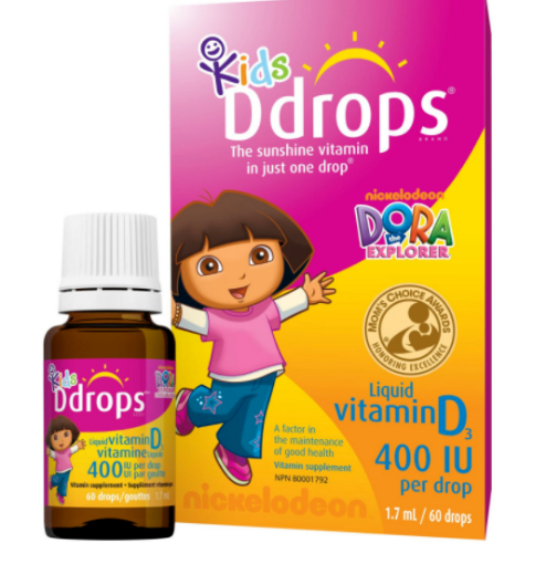 Picture of Ddrops Kids 400IU Liquid Vitamin D3 Drop -1.7mL