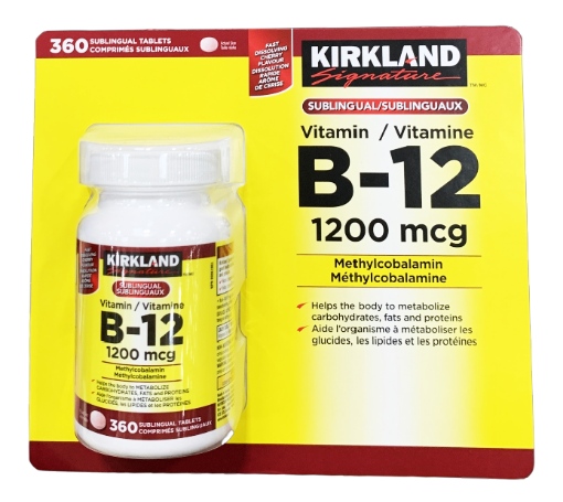 图片  【Costco本周特价】Kirkland Signature 维生素 B-12 1200mcg -360粒