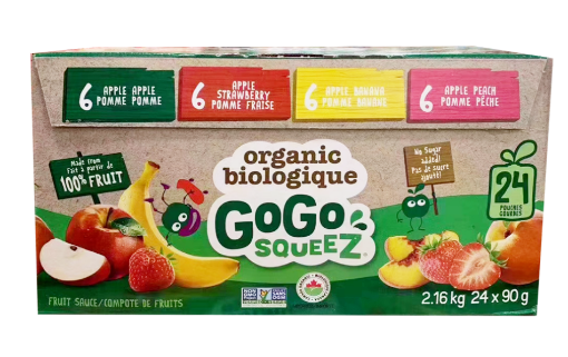 Picture of GoGo Squeez Fruit sauce Apple 20*90g 1.8kg