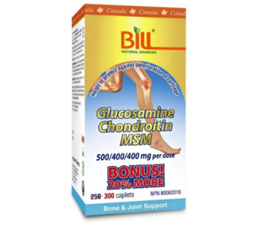 Picture of Bill Natural Sources  Glucosamine Chondroitin Msm(500/400/400mg)300'S