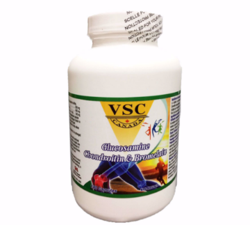 Picture of VSC Glucosamine Chondroitin & Bromelain -180Caps 