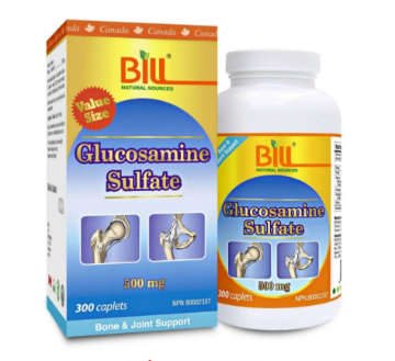 Picture of Bill Natural Sources Glucosamine Sulfate 500mg -300 Caplets