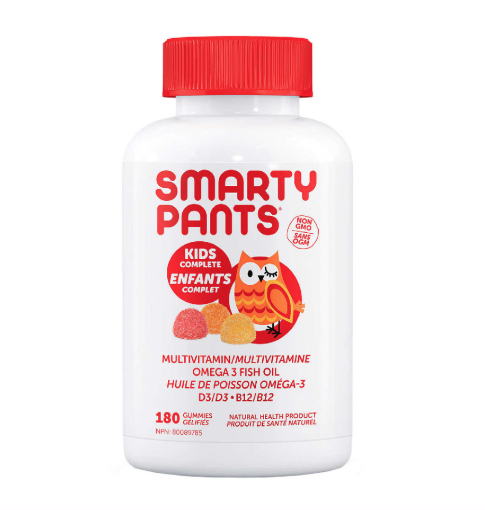 图片  Smarty Pants 儿童多种维生素软糖含Omega-3DHA 180颗