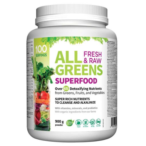Picture of All Greens Superfood Vegetarian Powder 890g Gluten Free