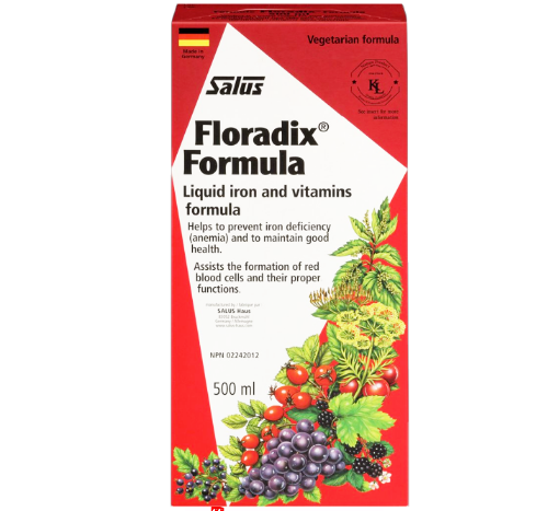 Picture of Salus Floradix  Formula Liquid Iron and Vitamins Formula 500mL