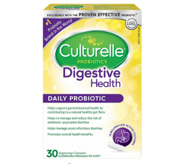 Picture of Culturelle Digestive Health Daily Probiotic Lactobacillus Rhamnosus Gg (lgg)- 30 Capsules