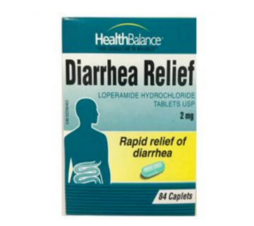 Picture of Health Balance  Diarrhea Relief 2mg 84 Caplets