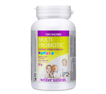 Picture of Webber Naturals Muti-Probiotic complex strain powder60g  for childen