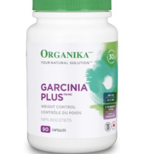 Picture of Organika Garcinia Plus (Garcinia Fruit Extract Providing 60% HCA)- 90 Capsules 