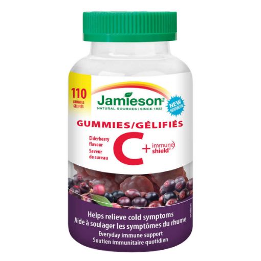 Picture of Jamieson Vitamin C + Immune Shield Gummies - 2 × 60 gummies