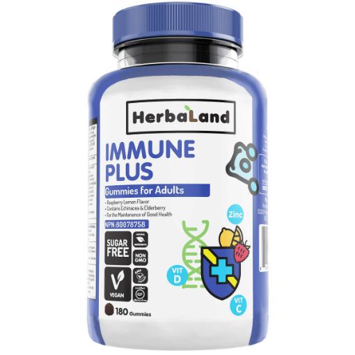 Picture of Herbaland Immune Plus, 180 Gummies