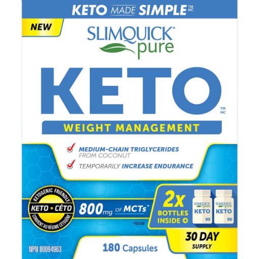 Picture of Slimquick Pure Keto Weight Management - 2 x 90 Capsules