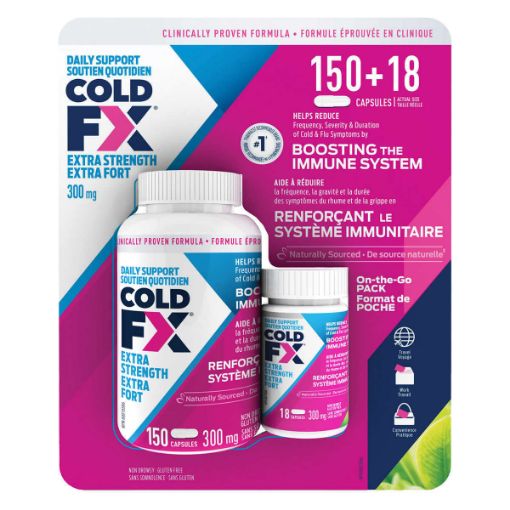 Picture of COLD-FX Extra Strength 300 mg - 150 + 18 capsules