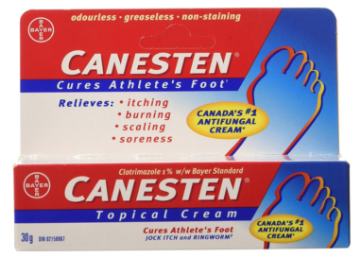 Picture of Canesten curesathlete's foot