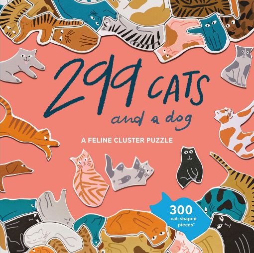 图片  299只猫和1只狗：猫科动物拼图300片