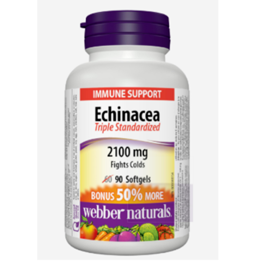 图片  Webber Naturals有机松果菊精华2100mg 90粒