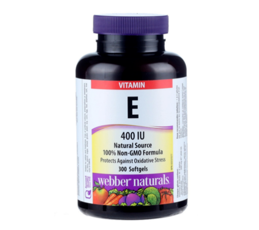 圖片 【Costco本周特价】Webber Naturals Vitamin E 400IU -300 Softgels