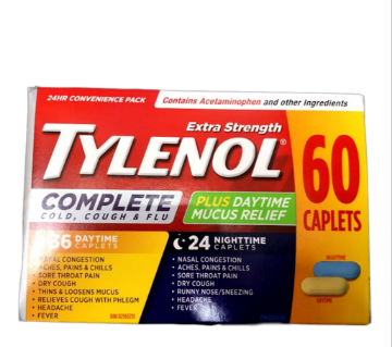 Picture of 【Costco本周特价】Tylenol Complete Extra Strength 60 Caplets