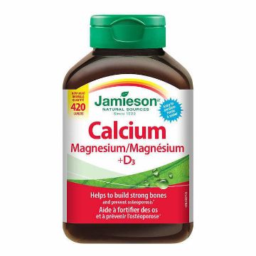 Picture of Jamieson Calcium Magnesium with Vitamin D3 , 420Caplets 