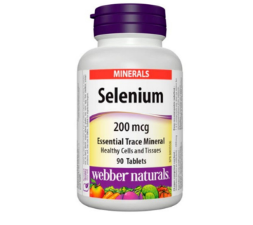 Picture of Webber Naturals Selenium 200mcg 90 Tablets
