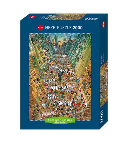 圖片 HEYE  jigsaw puzzles  大游行 2000片 97x69 cm