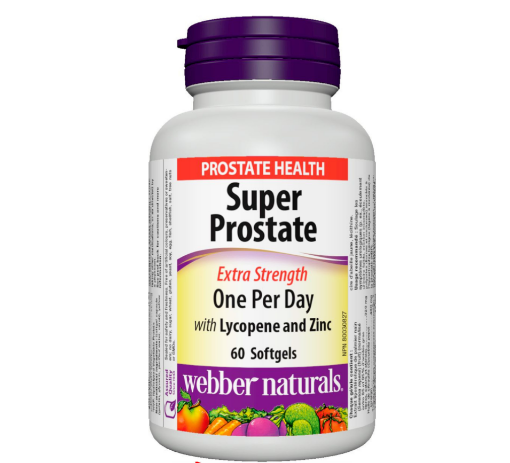 Picture of Webber Naturals Super Prostate Extra Strength One Per Day, 60sofrgels