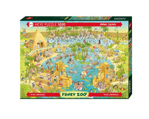 图片  HEYE  jigsaw puzzles 动物园拼图 1000片 50*70cm